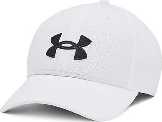 Under Armour Blitzing Mens Hat Adjustable Caps White/Black, Elastic/Polyester