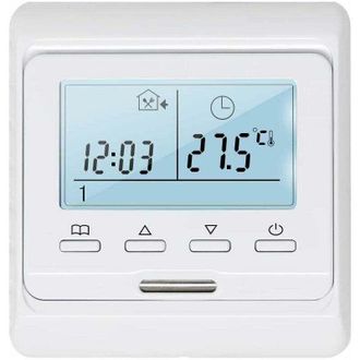 OEM Termostato Programable De Ambiente Con Sensor De 16 A Para Calefacci&oacute;n El&eacute;ctrica Por Suelo Radiante, Termostato Digital Para Calefacci&oacute;n El&eacute;ctrica Por