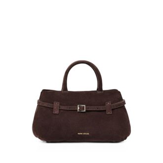 Manu Atelier 25 Le Cambon Suede Tote Bag