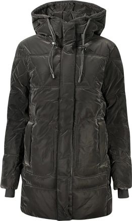 Desigual Priscilla Long Coat - Coats - Mujer - Negro - XS