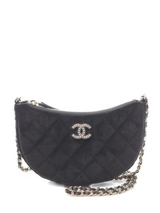 Chanel 2021 mini matelassé shoulder bag - Black