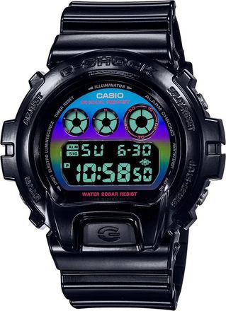 Casio G-Shock Dw-6900Rgb-1Er Virtual Rainbow Gamer Edition - Heren - Horloges - Zwart - ONE Size - Accessoires
