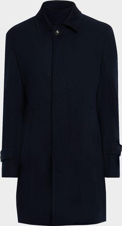 Neiman Marcus Men & apos;s Wool and Cashmere Overcoat