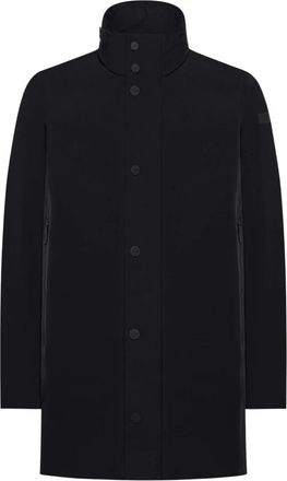 Roberto Ricci Design Drijvende regenjas jas - Heren - Parka Jassen - Zwart - M - Jassen