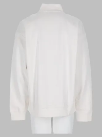 HUGO BOSS Durty Sweatshirt - White