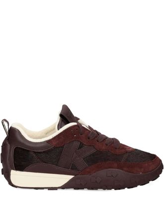 Kate Spade New York fur-textured sneakers - Bruin