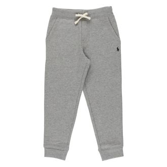 Ralph Lauren Comfortable Active Trousers - male - Ralph Lauren - Sweatpants - Gray - L - Kids