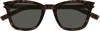 Saint Laurent Grey Square Ladies Sunglasses SL 716 002 50
