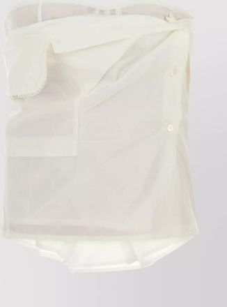 Miu Miu cotton linen blouse