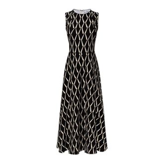 Max Mara Midi Dresses, female, Black, Size: XS Lampara Dress