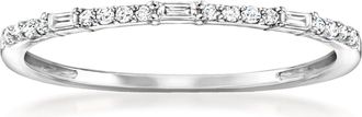 RS Pure by Ross-Simons Diamond Ring in Sterling Silver