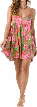 Tiare Hawaii Jenna Mini Dress In Honduras Pink