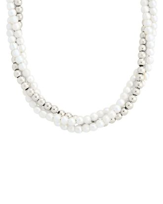 Sterling Forever Silver Patti Twisted Necklace