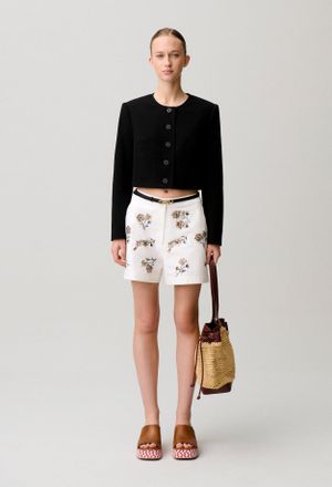 Claudie Pierlot Veste col rond