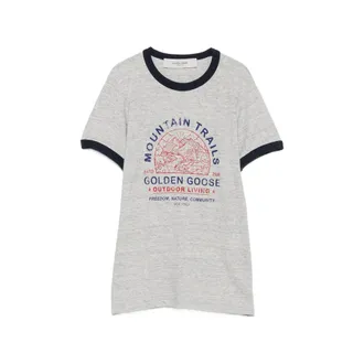 Golden Goose Crew Neck Short-sleeve T-shirt