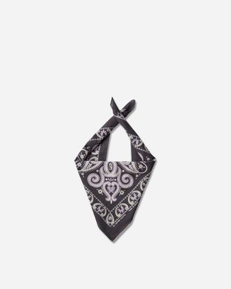 KAPITAL Fastcolor Selvedge Bandana (Sambo Paisley) Black