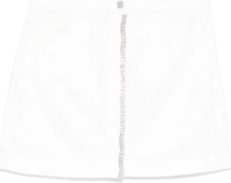 Liu Jo Minigonna in cotone - Bianco