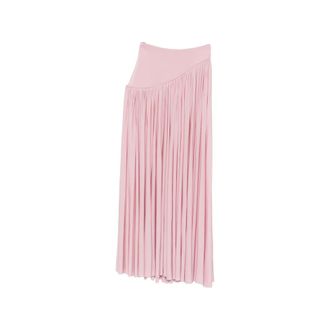 Zimmermann Alchemy Asymmetric-yoke Pleated Skirt
