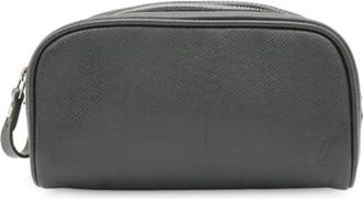 Louis Vuitton Tweedehands leren Louis Vuitton tassen - Heren - Vintage Tassen - Zwart - ONE Size - Vintage