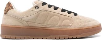 Santha Beige Su&egrave;de Stijlvolle Schoen - Heren - Sneakers - Beige - 41 EU - Su&egrave;de - Schoenen