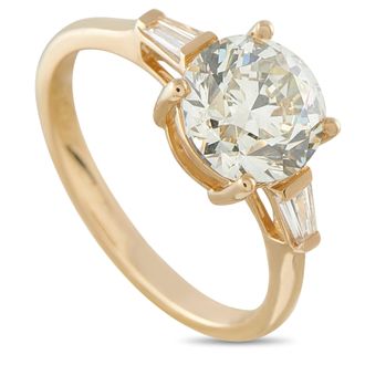 Luxury Bazaar 18K Yellow Gold 2.0ct Diamond Ring MF16-062226