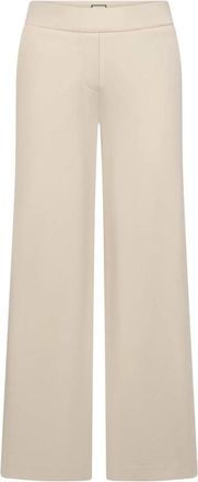 Seductive Nanette Broeken - Dames - Wijde Broeken - Beige - M - Broeken