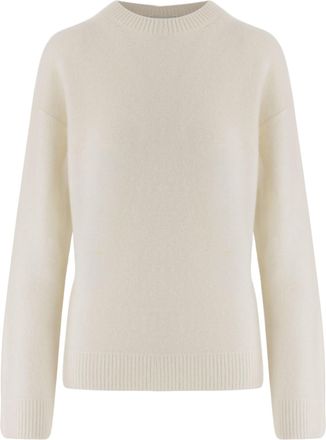 Vince Cashmere Sweater with Crew Neckline and Ribbed Cuffs