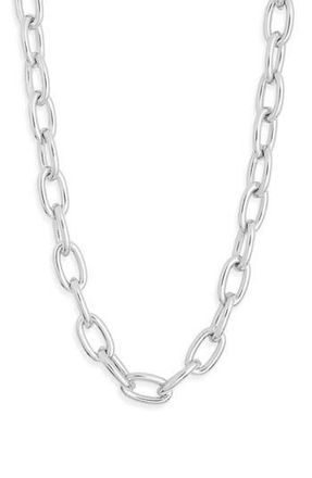 Leith Oval Link Chain Bracelet in Silver at Nordstrom Rack