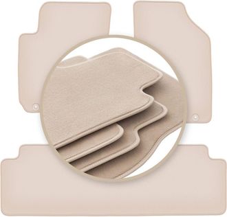 OEM Alfombrillas Beige Premium Para Kia Sportage Ii Suv 2004-2010