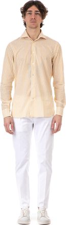 Borriello Brushed Cotton Stripe Shirt