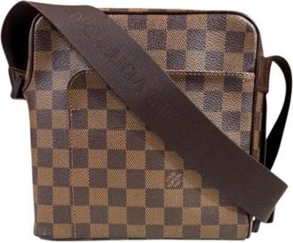 Louis Vuitton Pre-owned Damier Shoulder Bag - Dames - Vintage Schoudertas - Bruin - ONE Size - Vintage