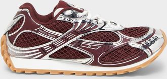 Bottega Veneta Women & apos;s Orbit Metallic Net Runner Sneakers
