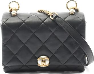 Chanel 2019 gewatteerde kleine schoudertas - Zwart