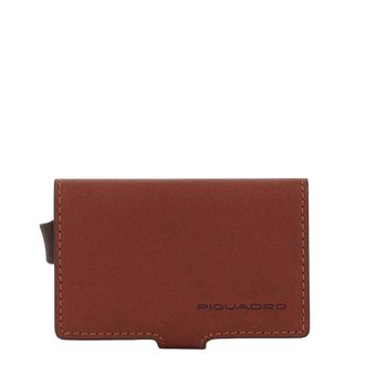 Piquadro Wallets & Cardholders, male, Brown, Size: ONE SIZE Pop-up card holder