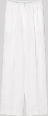 Forte_Forte Womens Chic Linen Gauze Trouser In Crystal