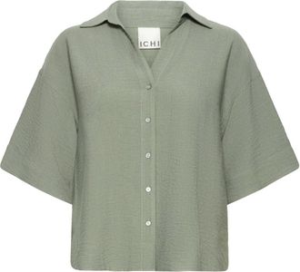 Ichi Mujer, Blusas y Camisas, Verde, Talla: XL