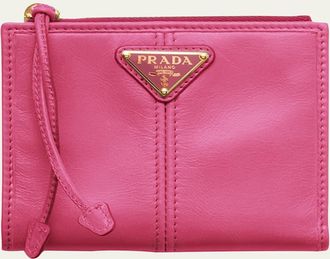 Prada Bifold Leather Wallet