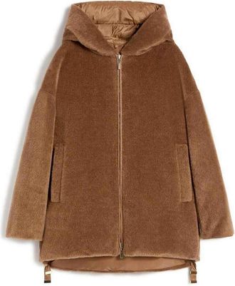 Max Mara Reversible Alpaca And Wool Padded Jacket