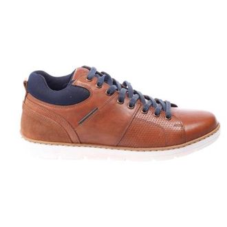 Dune London Heren Statter Toe Cap Trainers (Tan)