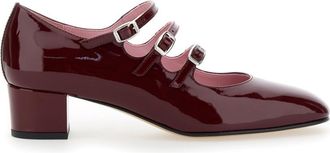 Carel Dark Brown Leather Pumps