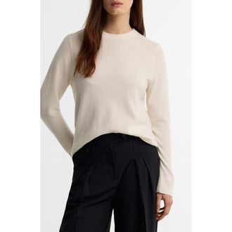 Barbour Penwood Cashmere Sweater in Ecru at Nordstrom, Size 10