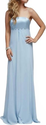 Milano Formals Silken Symphony Gown In Sky Blue