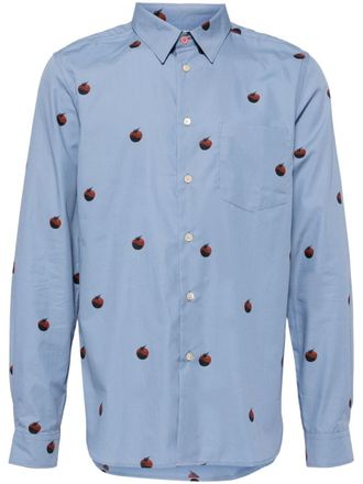 Paul Smith Camicia con stampa - Blu