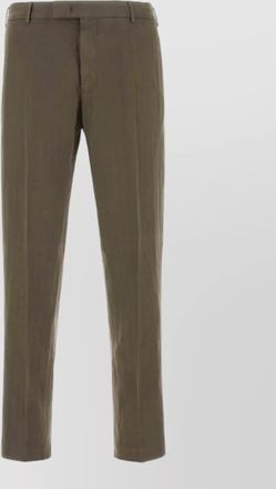 Pantaloni Torino lyocell blend tailored trousers belt loops