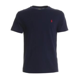Ralph Lauren Tops, Heren, Blauw, S, Katoen, Jersey T-shirt