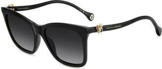 Carolina Herrera Zonnebrillen - Dames - Zonnebrillen - Zwart - 55 MM - Accessoires