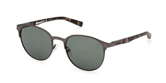 Timberland TB9313 Polarized 13R Mens Sunglasses Silver Size 53