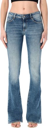 Icon Denim Los Angeles Jeans in denim con icona