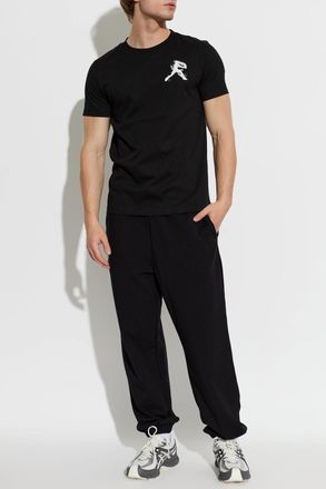Lacoste Set: T-shirt And Baseball Cap, Mens, Black