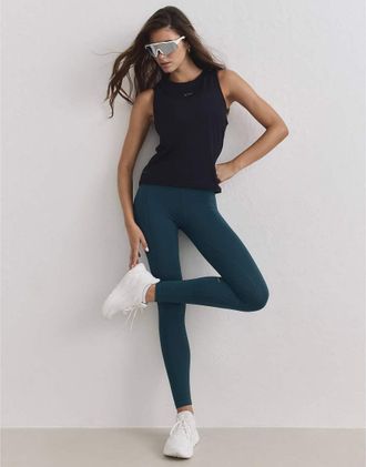 Aim'n Lagoon - Leggings da corsa color laguna-Blu